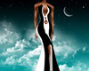 Black White Gown BM