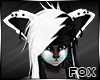 [FOX] Furry Head Neon Wh