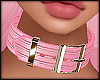 🅟 zais pink collar