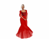 dress longue red