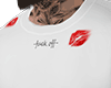 🔥 Bite Me White Shirt