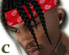 c. Braids X Bandana Red