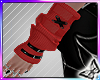 !! Red Arm Warmers