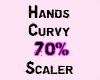 Hands Curvy 70% Scaler