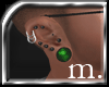 m.|Pierced |green