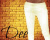 Simply Lace: Cream Pants
