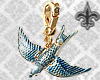 Shiny Bird nacklace