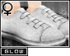 #Velcro Flats-White[F]#