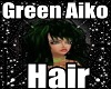 Green Aiko Hair