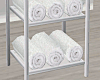 Towels w Candles Shelf