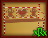 Gingerbread Couple Bench