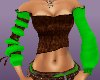 *Sexy G Leather Elf Top
