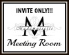 *M* Meeting Rm Sign