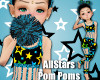LilMiss AllStar PomPoms
