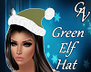 GREEN ELF HAT - F
