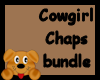 !A! Cowgirl Chaps Bundle