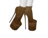 Muave Suede Heels