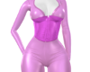 Glossy Pink Bodysuit