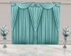 Teal Wedding Curtains