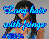 Long hair with fringe bl