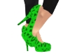*Cali* Lime Leopard Heel