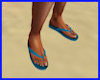 Di* Flip Flops Teal M