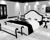 cuddle bed black/white