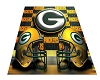 Packers Square Rug