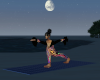 single yoga mat