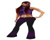 MJ-Purple-black Outfit