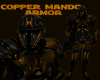 Copper Mando Pauldron