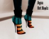 *S* Aqua Hot Heels