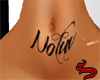 NO LUV BELLY TAT