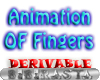 BBR Animation of fingers