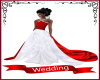 Wedding Dress Red White