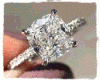 Diamond Real Ring Anel