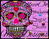 [M]Sticker~Sugar Skull5