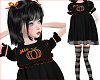 His pumpkin Fall Dress