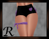 Y2K Tied Short B/Purple