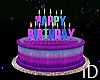 GLOW BIRTHDAY CAKE