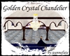 Gold Crystal Chandelier