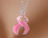 !QT! Pink Ribbon Ncklace