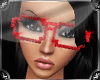 F | Red PIxel Glasses