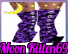 Purple Camo Boots
