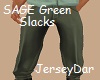 Dress Pants Sage Green