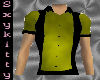 Yellow/blk bowling shirt