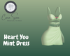 Heart You Mint Dress