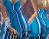 !M! BM blue short dress