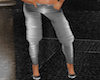 silver pants