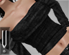 -V- Fluffy Sweater Black
